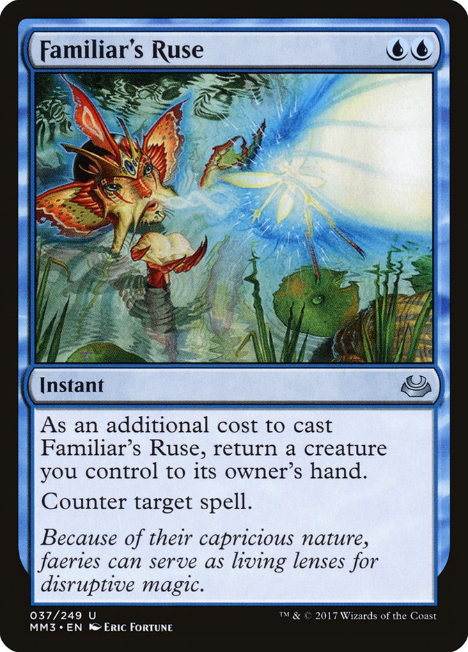 Familiar's Ruse 37/249 (Modern Masters 2017)  | Good Games Modbury