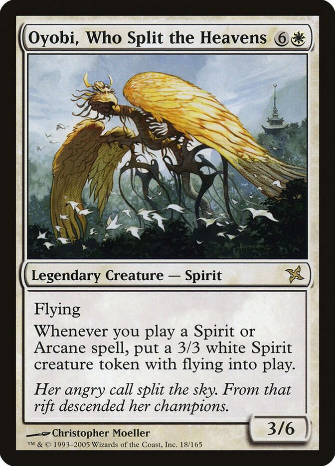 Oyobi, Who Split the Heavens 18/165 (Betrayers of Kamigawa)  | Good Games Modbury