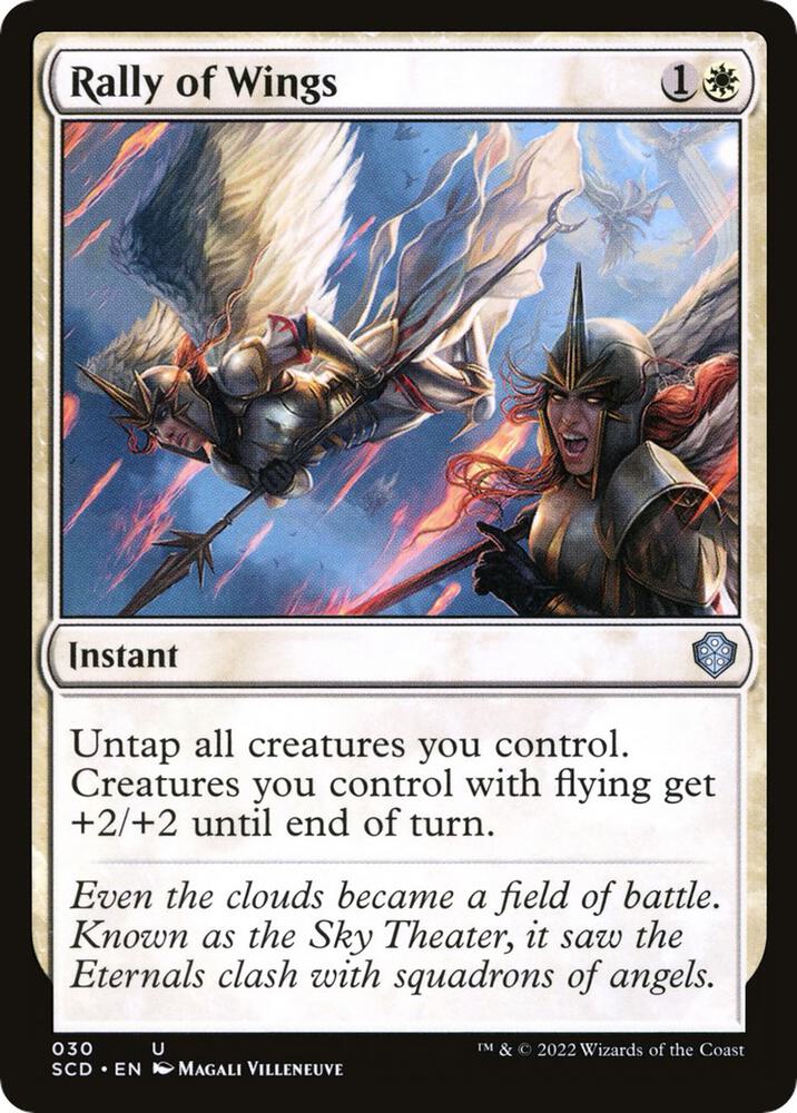 Rally of Wings 30/352 (Starter Commander Decks)  | Good Games Modbury