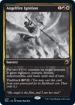 Angelfire Ignition 209/534 (Innistrad: Double Feature)  - Foil | Good Games Modbury