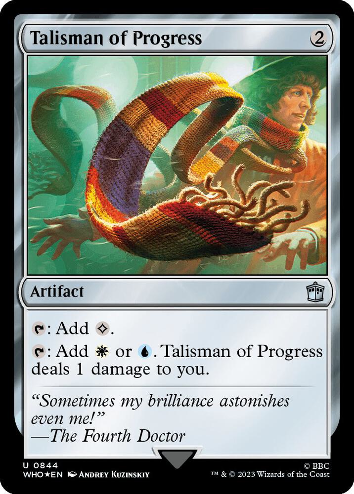 Talisman of Progress 844/331 (Universes Beyond: Doctor Who)  - Surge Foil | Good Games Modbury