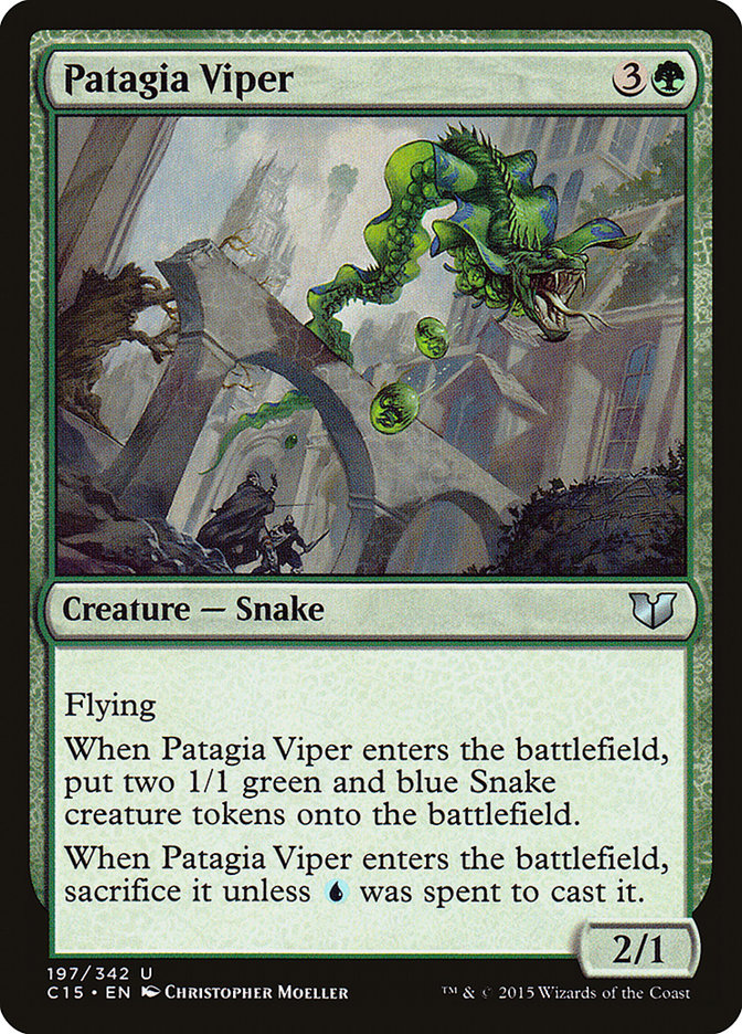 Patagia Viper 197/342 (Commander 2015)  | Good Games Modbury