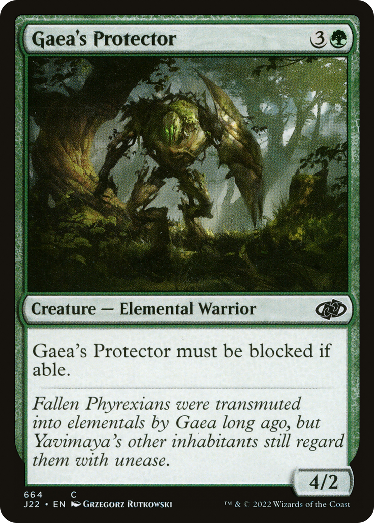 Gaea's Protector [Jumpstart 2022] | Good Games Modbury