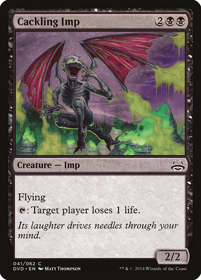 Cackling Imp 41/62 (Duel Decks: Anthology)  | Good Games Modbury