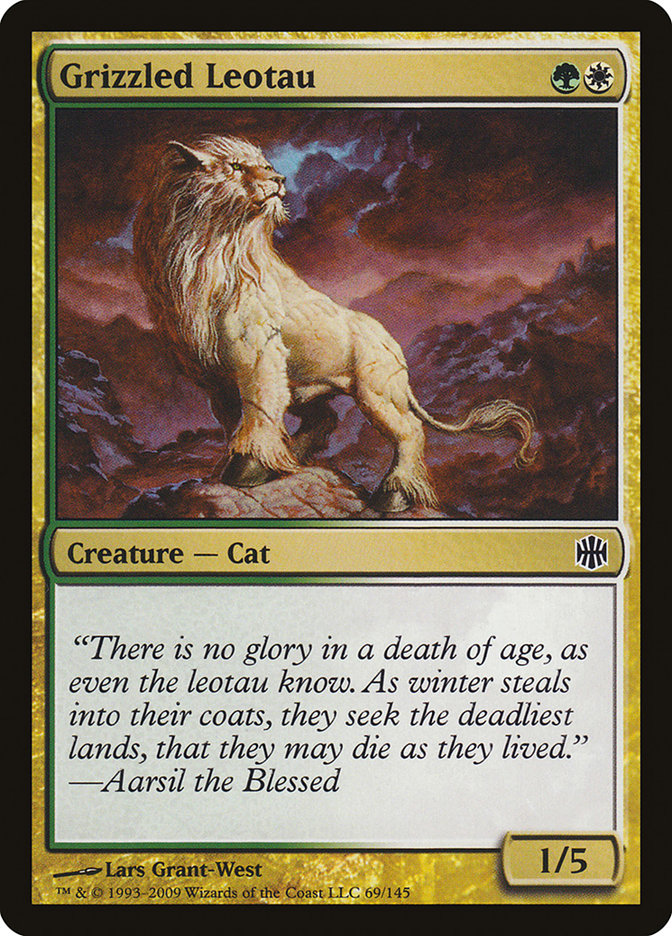 Grizzled Leotau 69/145 (Alara Reborn)  - Foil | Good Games Modbury