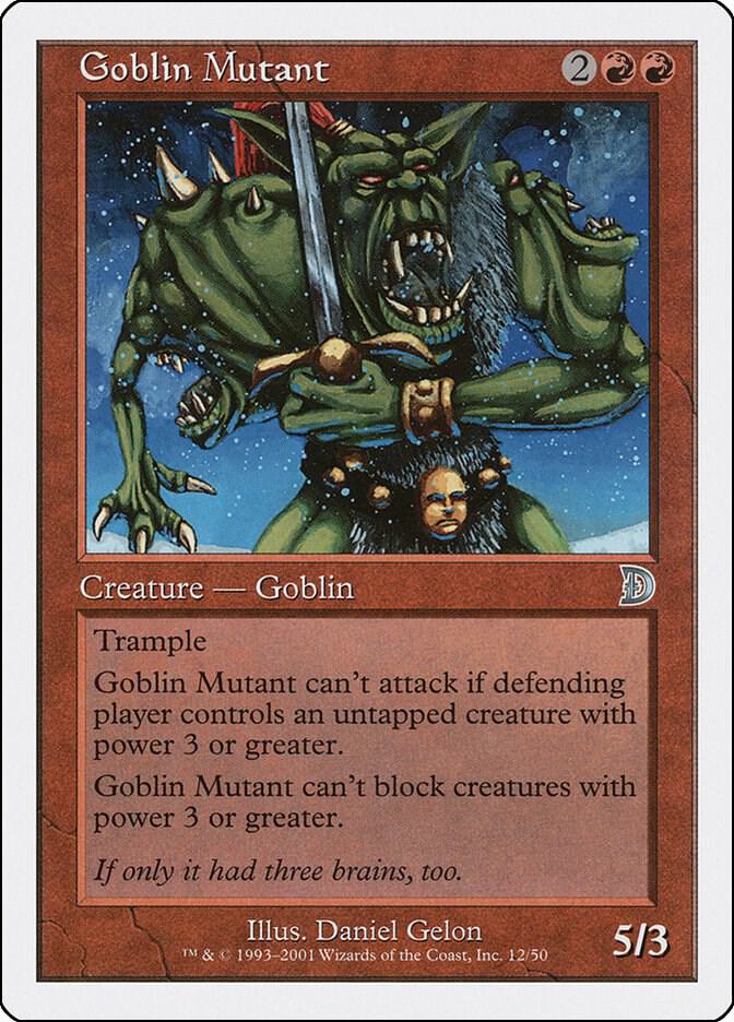 Goblin Mutant 12/50 (Deckmasters Garfield vs Finkel)  | Good Games Modbury