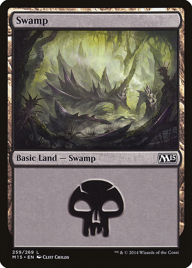 Swamp (259) [Magic 2015] | Good Games Modbury