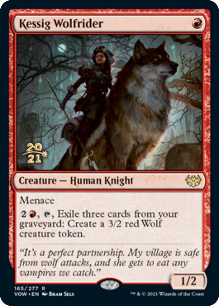 Kessig Wolfrider 165s/137 (Prerelease Cards)  - Foil | Good Games Modbury