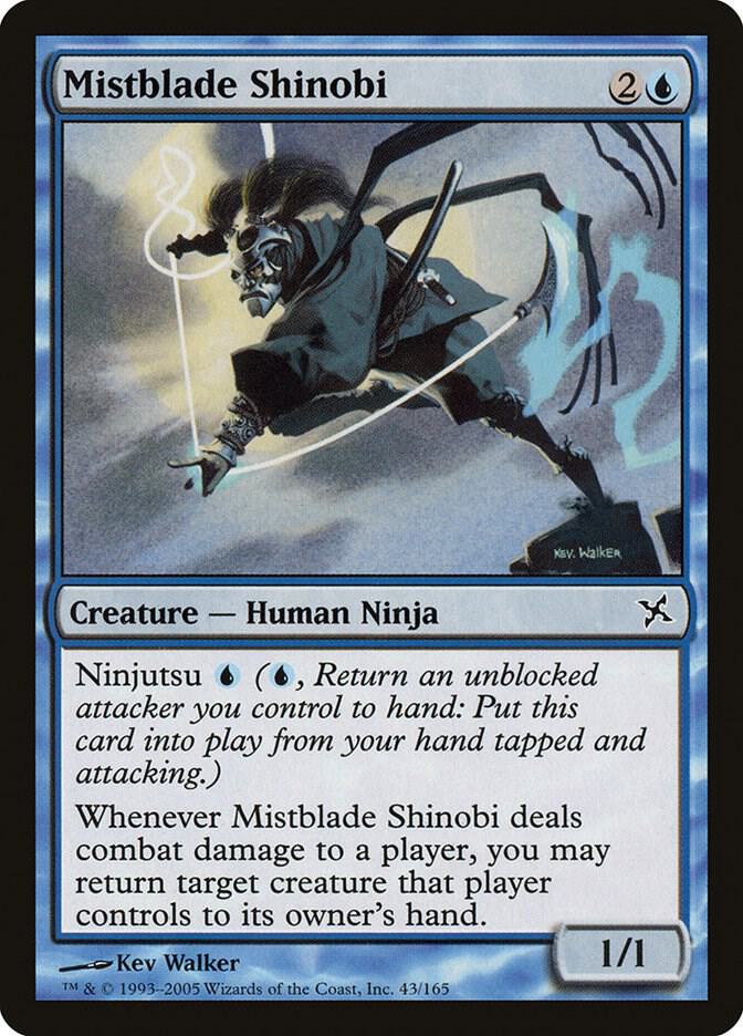 Mistblade Shinobi 43/165 (Betrayers of Kamigawa)  | Good Games Modbury