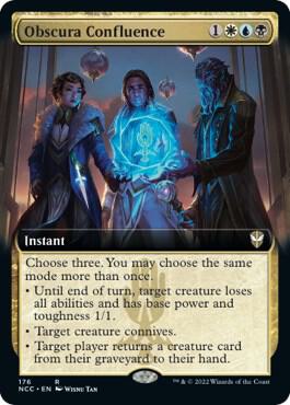 Obscura Confluence Extended Art 176 (Commander: Streets of New Capenna)  | Good Games Modbury