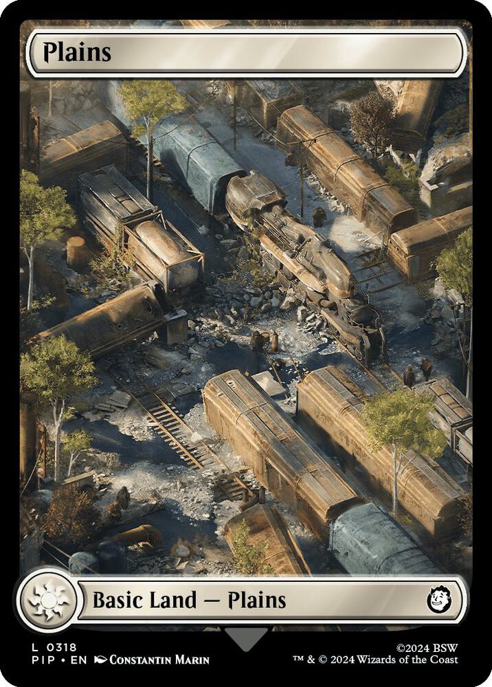 Plains 318/326 (Universes Beyond: Fallout)  - Full Art | Good Games Modbury