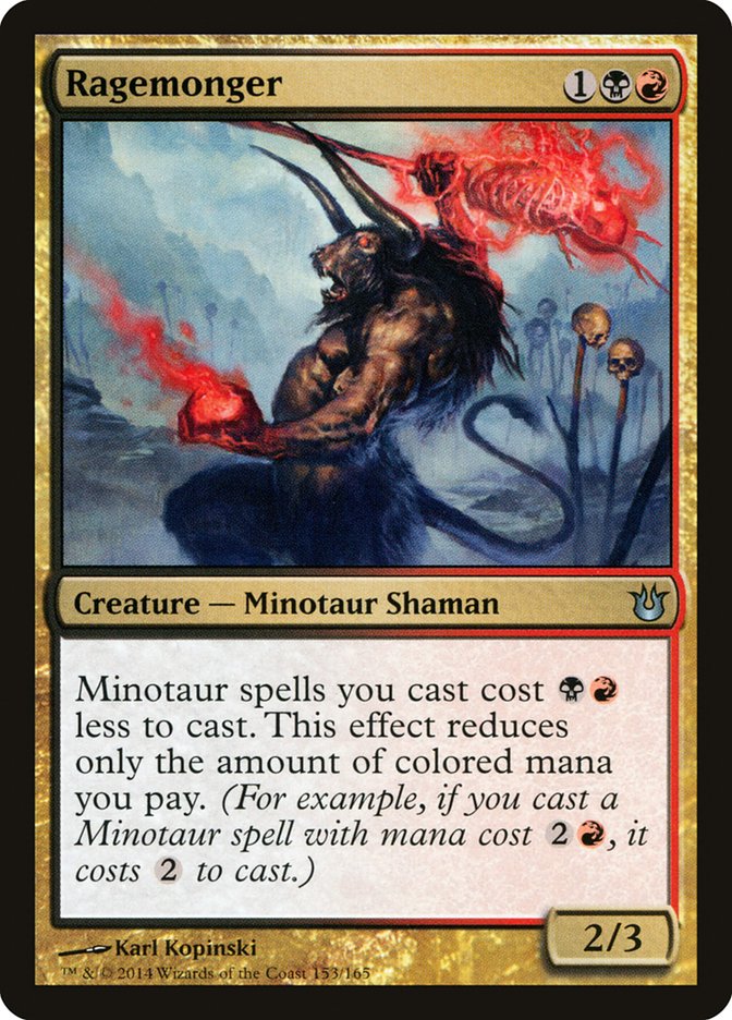 Ragemonger 153/165 (Born of the Gods)  - Foil | Good Games Modbury