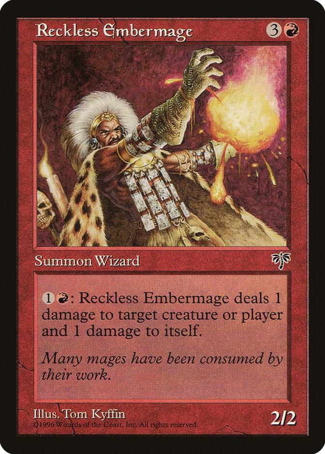 Reckless Embermage 189/350 (Mirage)  | Good Games Modbury