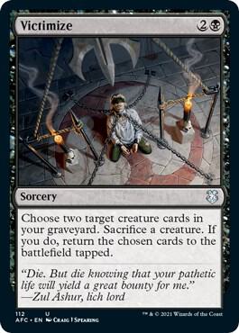 Victimize 112/62 (Commander: Adventures in the Forgotten Realms)  | Good Games Modbury