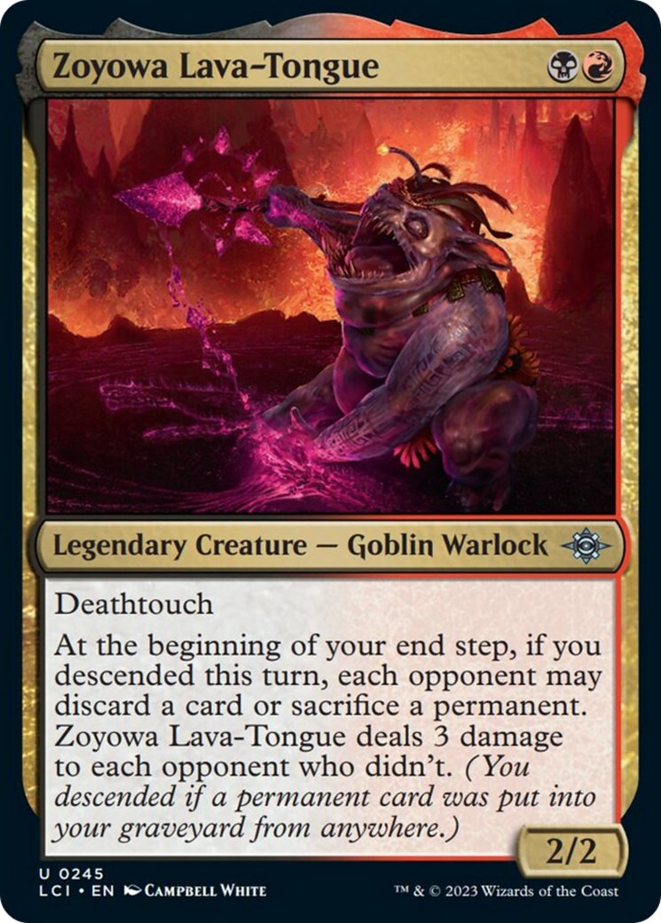 Zoyowa, Lava-Tongue [The Lost Caverns of Ixalan] | Good Games Modbury