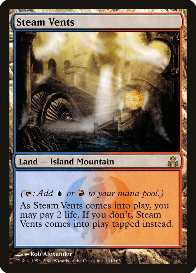 Steam Vents 164/165 (Guildpact)  - Foil | Good Games Modbury