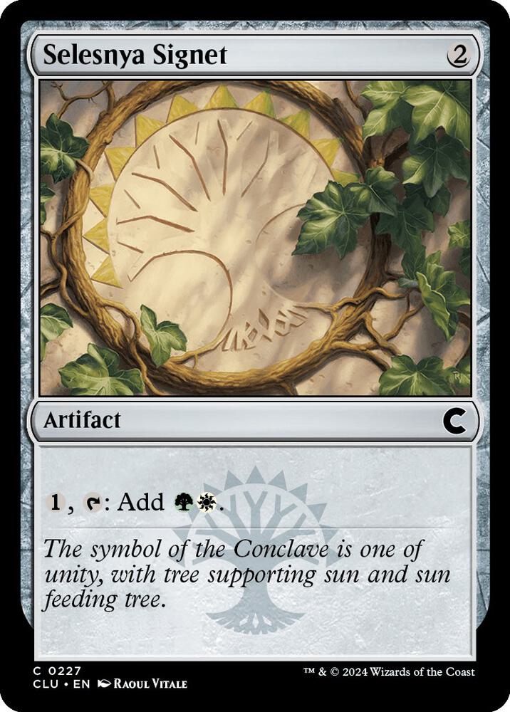Selesnya Signet 227/284 (Ravnica: Clue Edition)  | Good Games Modbury