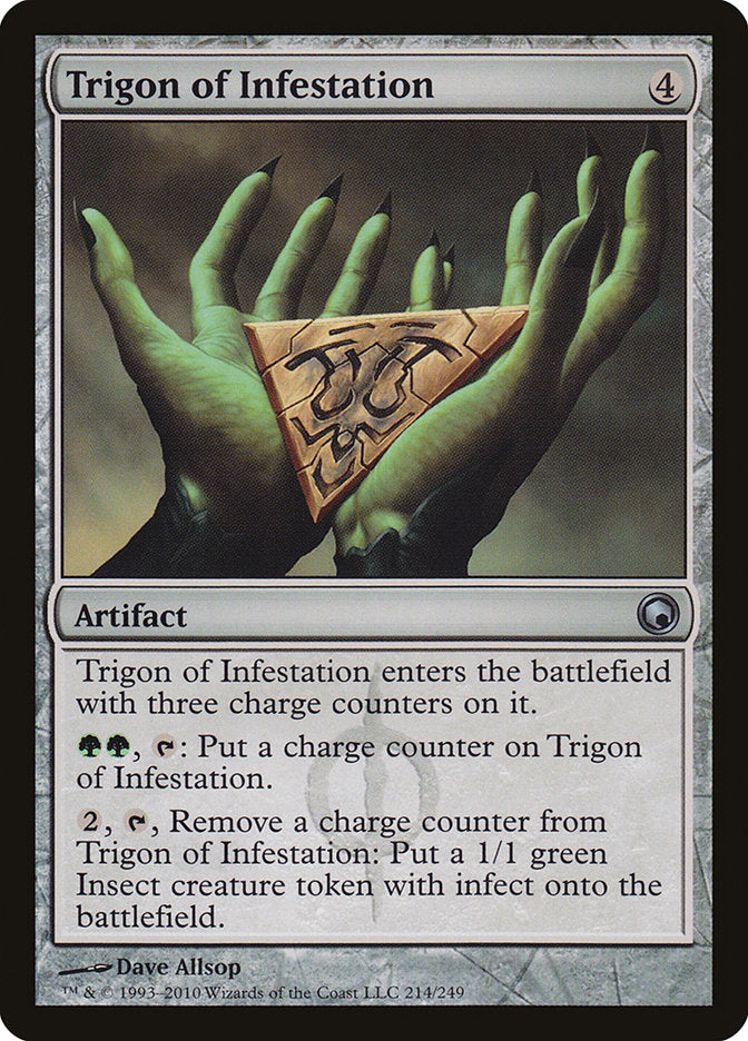 Trigon of Infestation [Scars of Mirrodin] | Good Games Modbury