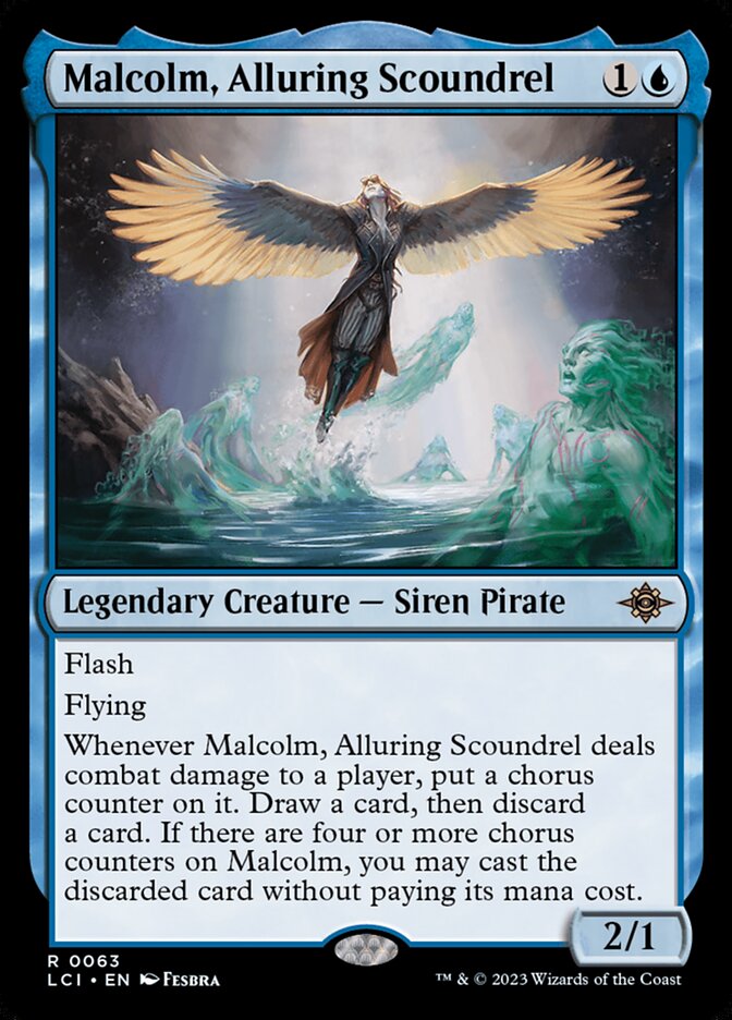 Malcolm, Alluring Scoundrel 63/291 (The Lost Caverns of Ixalan)  | Good Games Modbury