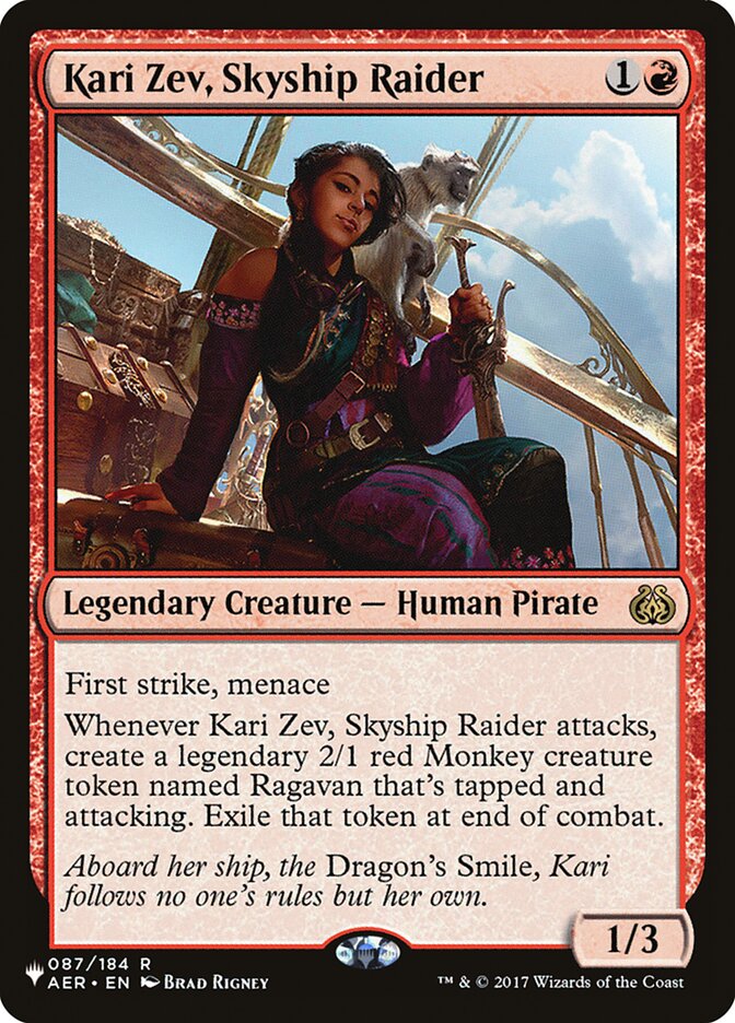 Kari Zev, Skyship Raider [The List] | Good Games Modbury