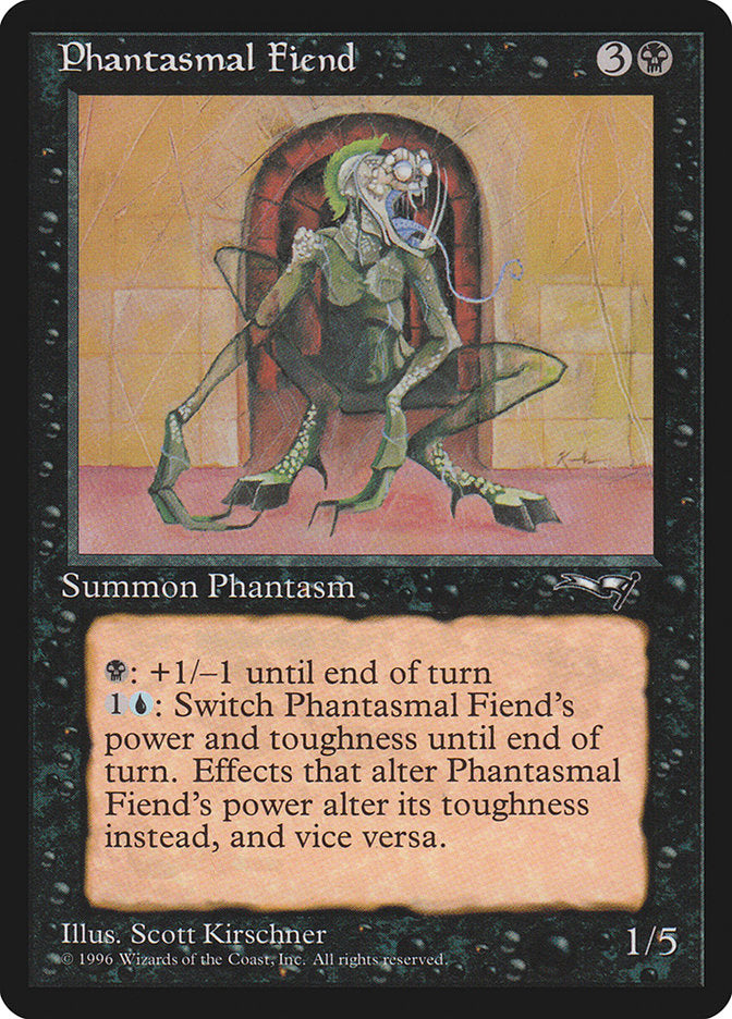 Phantasmal Fiend (Standing) [Alliances] | Good Games Modbury