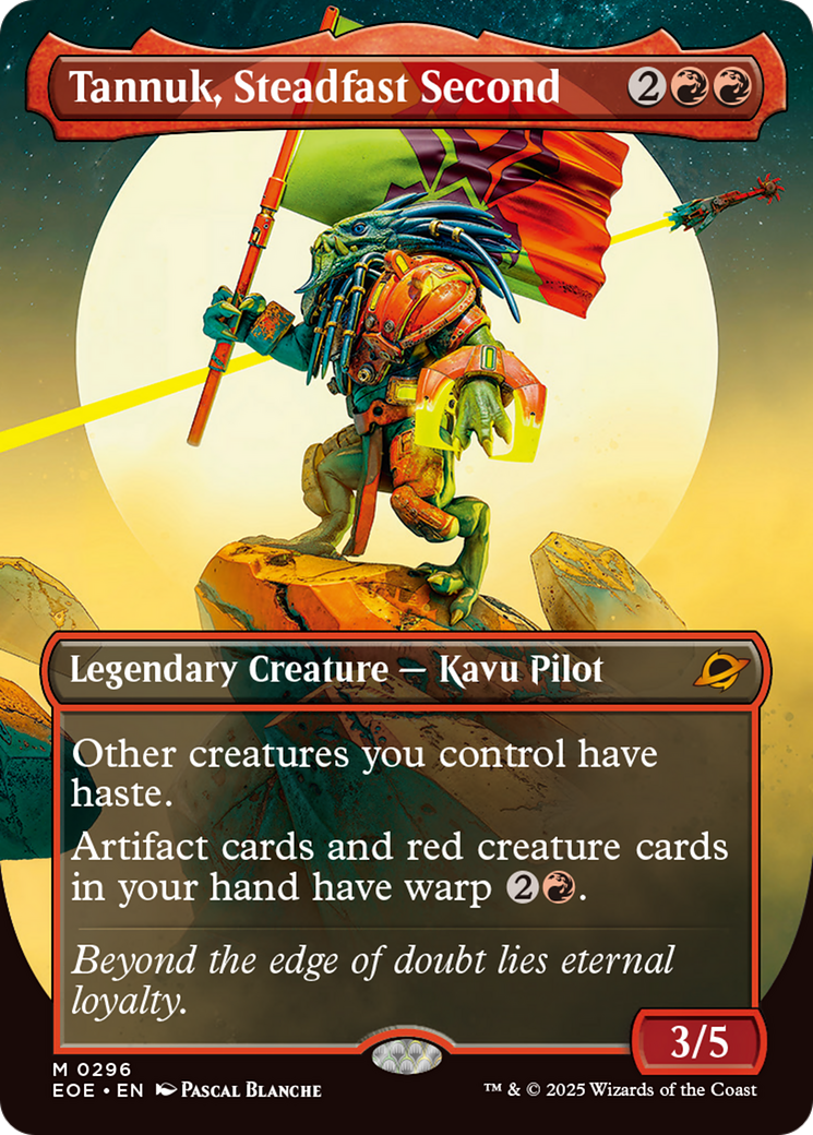 Tannuk, Steadfast Second (Borderless) [Edge of Eternities] | Good Games Modbury