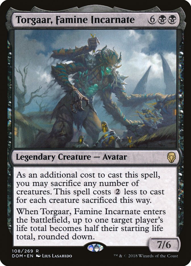 Torgaar, Famine Incarnate [Dominaria] | Good Games Modbury