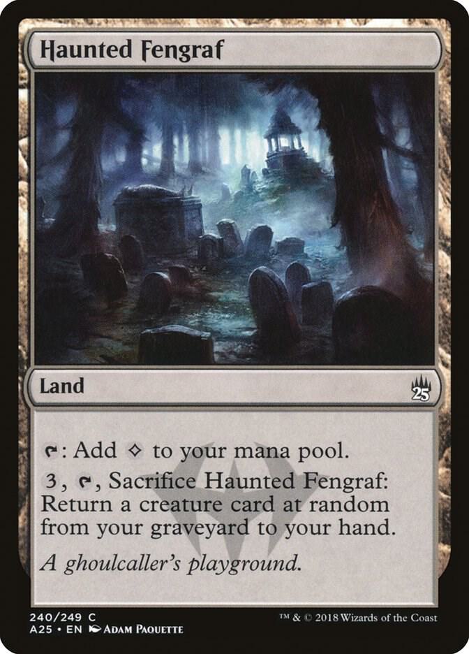 Haunted Fengraf 240/249 (Masters 25)  | Good Games Modbury