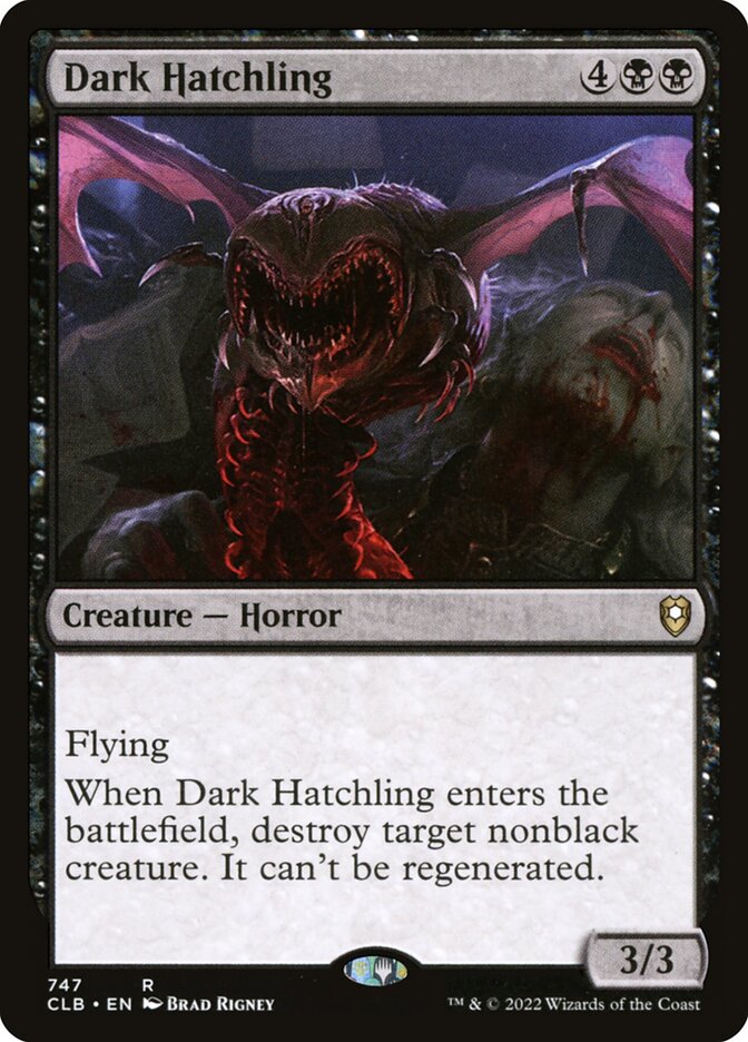 Dark Hatchling 747 (Commander Legends: Battle for Baldur's Gate)  | Good Games Modbury