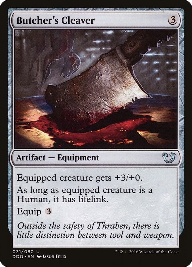 Butchers Cleaver 31/80 (Duel Decks: Blessed vs. Cursed)  | Good Games Modbury