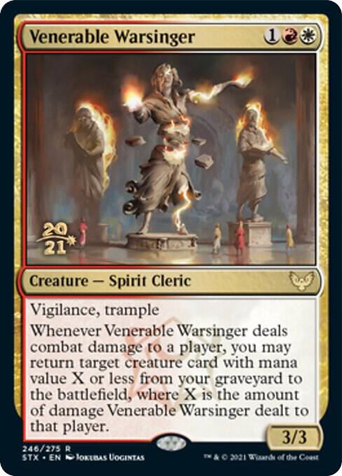 Venerable Warsinger 246s/180 (Prerelease Cards)  - Foil | Good Games Modbury