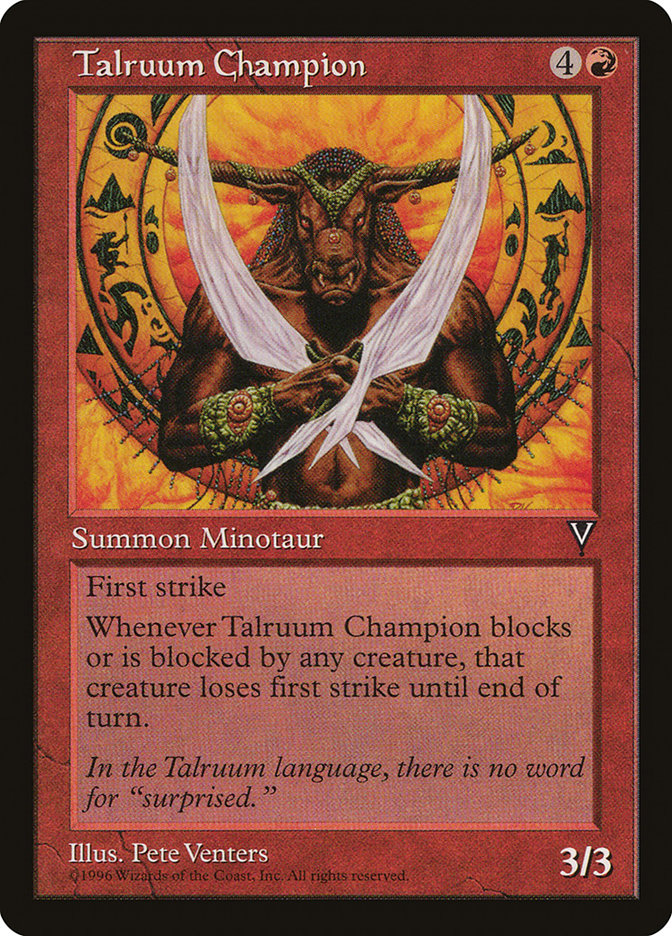 Talruum Champion 97/167 (Visions)  | Good Games Modbury