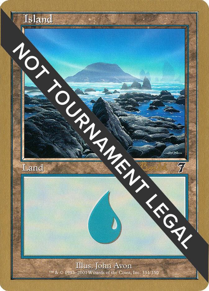 Island 334 2001 Antoine Ruel 7ED ar334/138 (World Championship Decks)  | Good Games Modbury