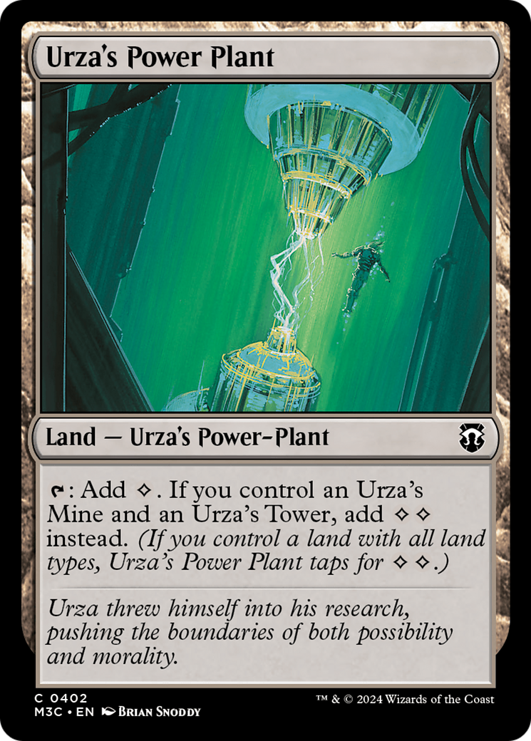 Urza's Power Plant (Ripple Foil) [Modern Horizons 3 Commander] | Good Games Modbury