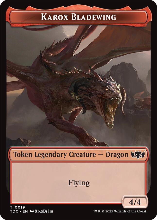 Karox Bladewing // Copy 19 // 1 (Commander: Tarkir: Dragonstorm)  | Good Games Modbury