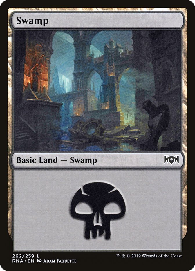 Swamp (262) [Ravnica Allegiance] | Good Games Modbury