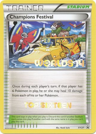 Champions Festival (XY27) (2014 Top Sixteen) [XY: Black Star Promos] | Good Games Modbury