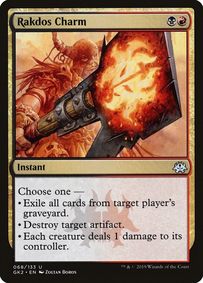 Rakdos Charm 68/133 (Ravnica Allegiance: Guild Kits)  | Good Games Modbury