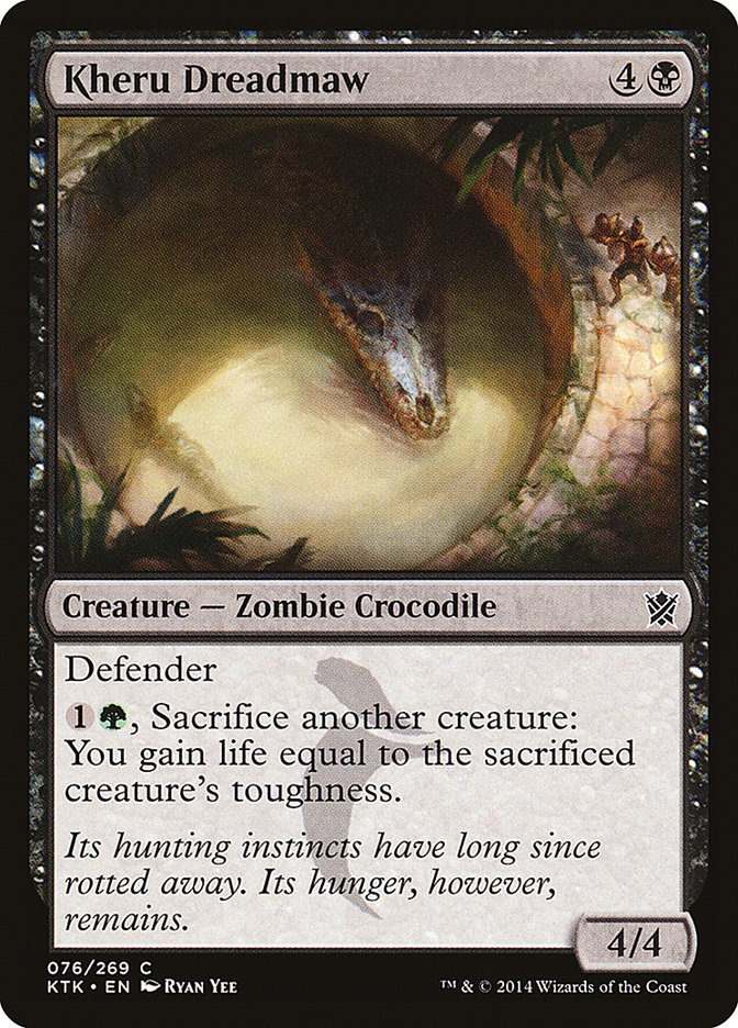 Kheru Dreadmaw [Khans of Tarkir] | Good Games Modbury