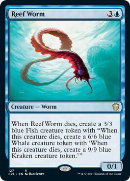 Reef Worm 127/81 (Commander 2021)  | Good Games Modbury