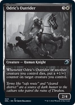 Odrics Outrider 29/534 (Innistrad: Double Feature)  - Foil | Good Games Modbury
