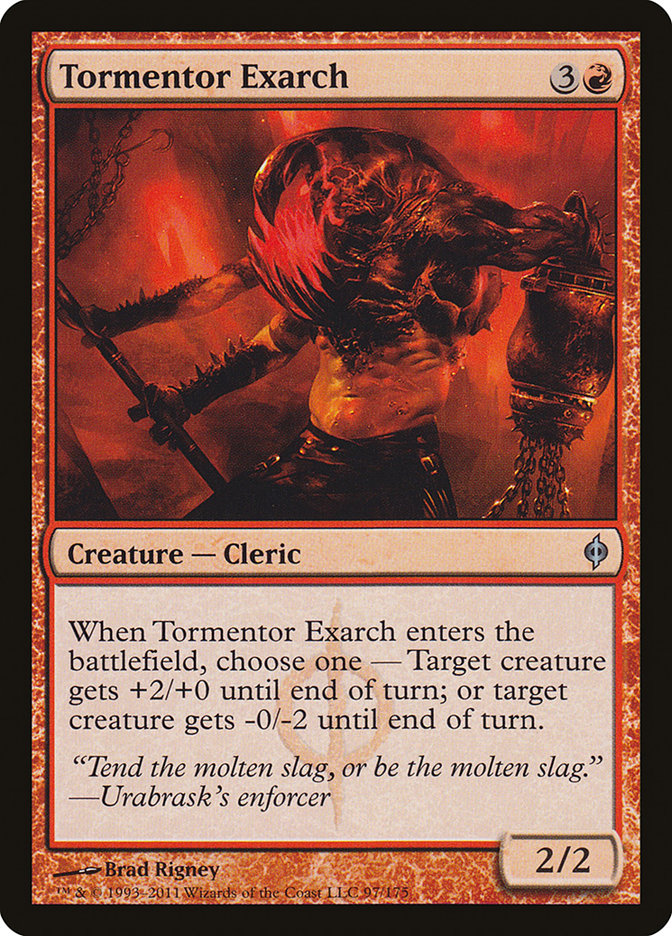 Tormentor Exarch 97/175 (New Phyrexia)  - Foil | Good Games Modbury