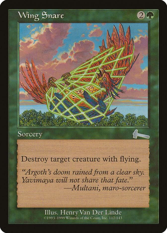 Wing Snare 117/143 (Urza's Legacy)  - Foil | Good Games Modbury