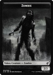 Zombie (010) // Zombie (011) Double-Sided Token [Commander 2019 Tokens] | Good Games Modbury