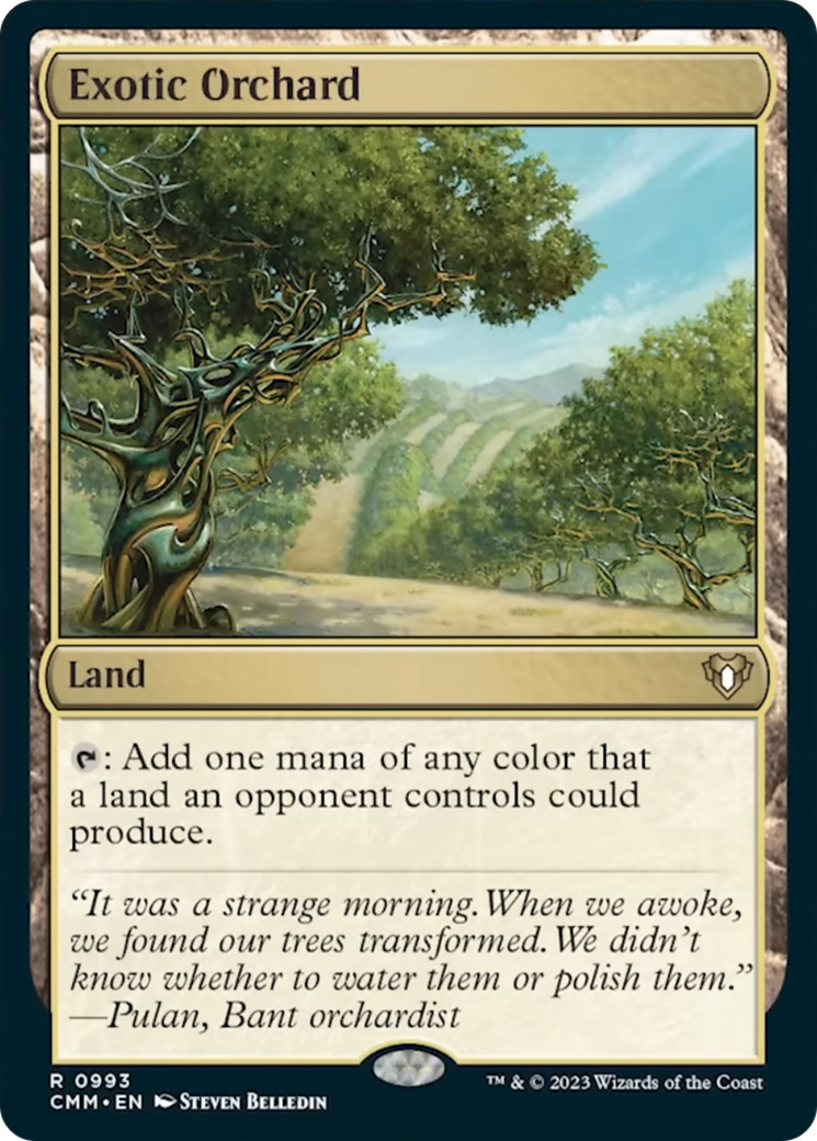 Exotic Orchard [Commander Masters] | Good Games Modbury