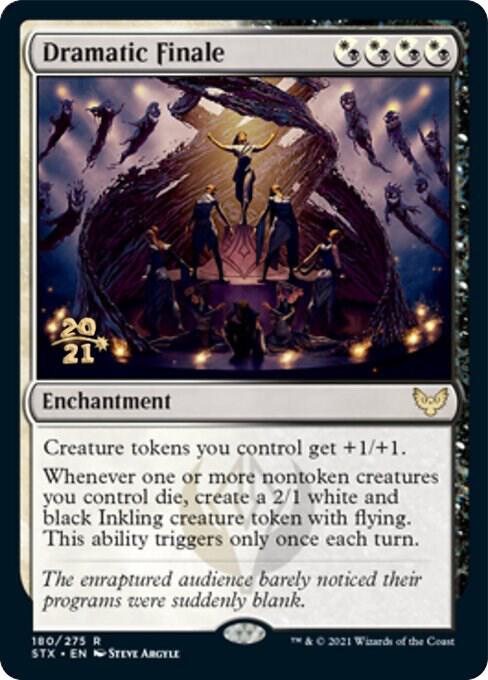 Dramatic Finale 180s/180 (Prerelease Cards)  - Foil | Good Games Modbury