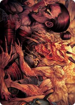 Gift of Wrath Art Card 11 (Art Series: Kamigawa: Neon Dynasty)  | Good Games Modbury