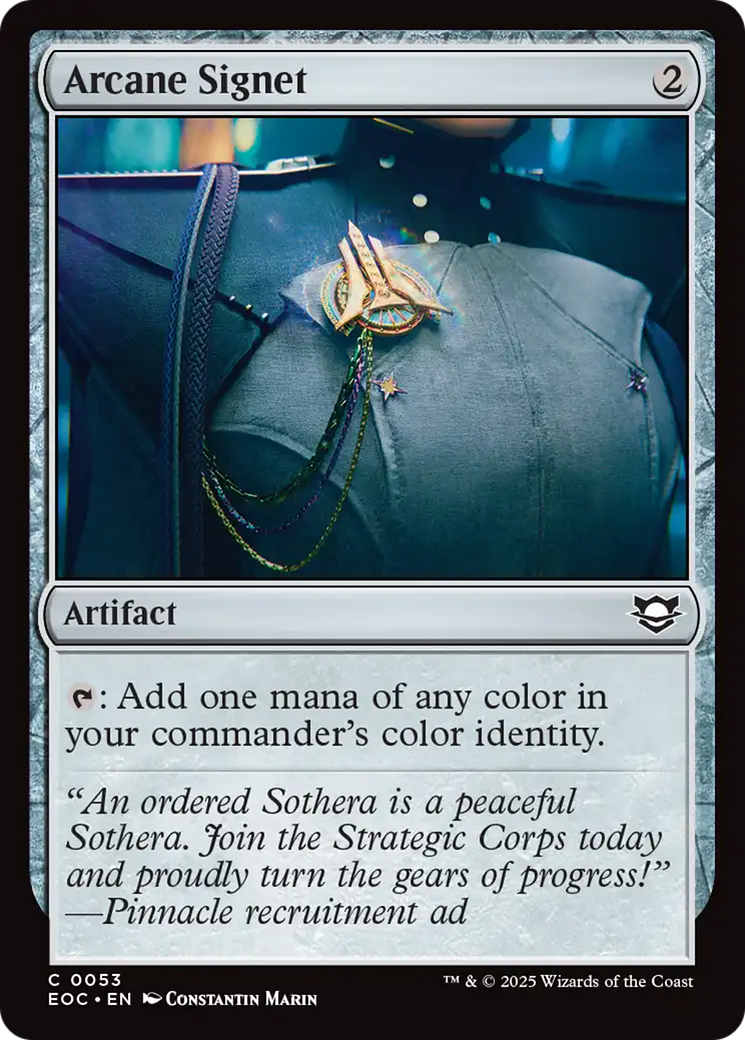 Arcane Signet [Edge of Eternities Commander] | Good Games Modbury