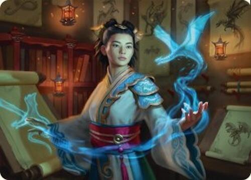 Dragonologist Art Card 6 54 6 (Art Series: Tarkir: Dragonstorm)  | Good Games Modbury