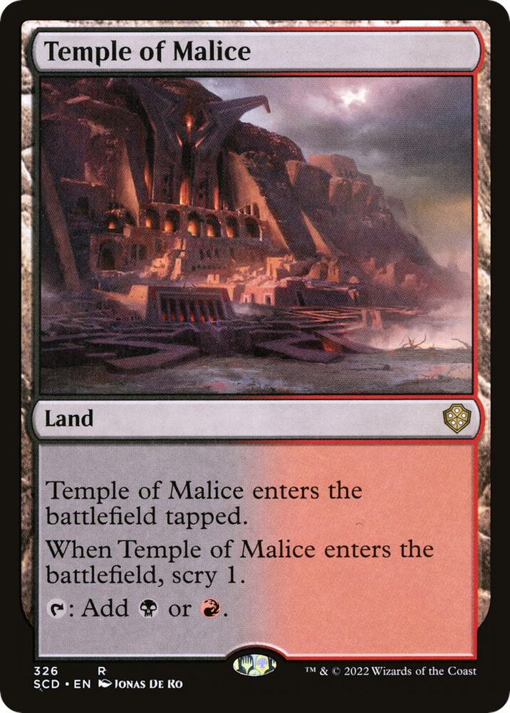 Temple of Malice 326/352 (Starter Commander Decks)  | Good Games Modbury